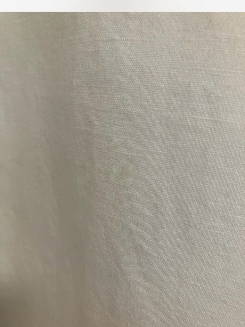 Eddie Bauer Linen Blend White Band-Collar Button-Down Shirt Coastal Size 3XL - Picture 7 of 8